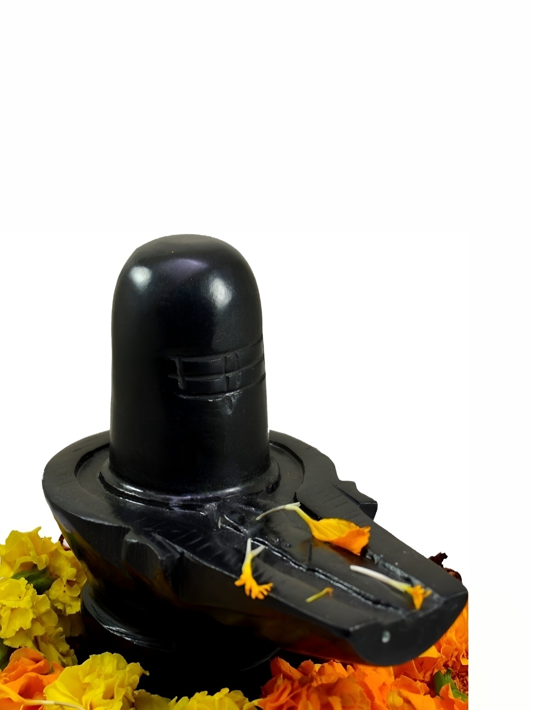 

Navyaksh Black Marble Shivling Showpiece