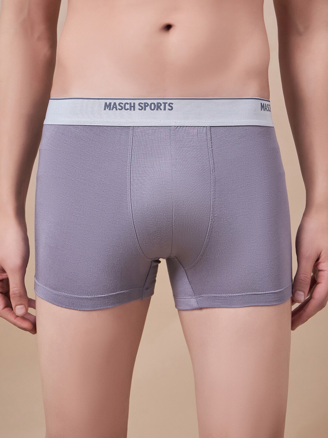 

Masch Sports Anti Microbial Trunks TRK-1-SOL-ET-GRY, Grey
