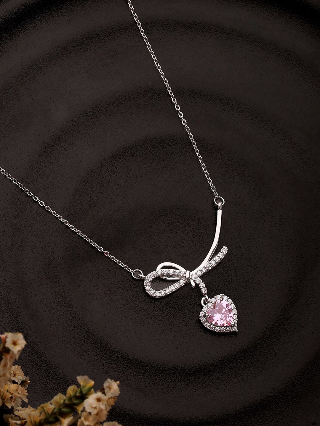 

Jazz and Sizzle Silver-Plated Cubic Zirconia Chain