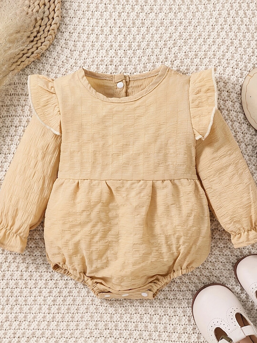 

StyleCast Girls Cotton Bodysuit, Brown