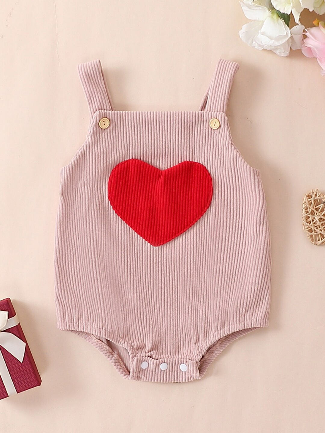 

StyleCast Infants Girls Pink Cotton Bodysuit