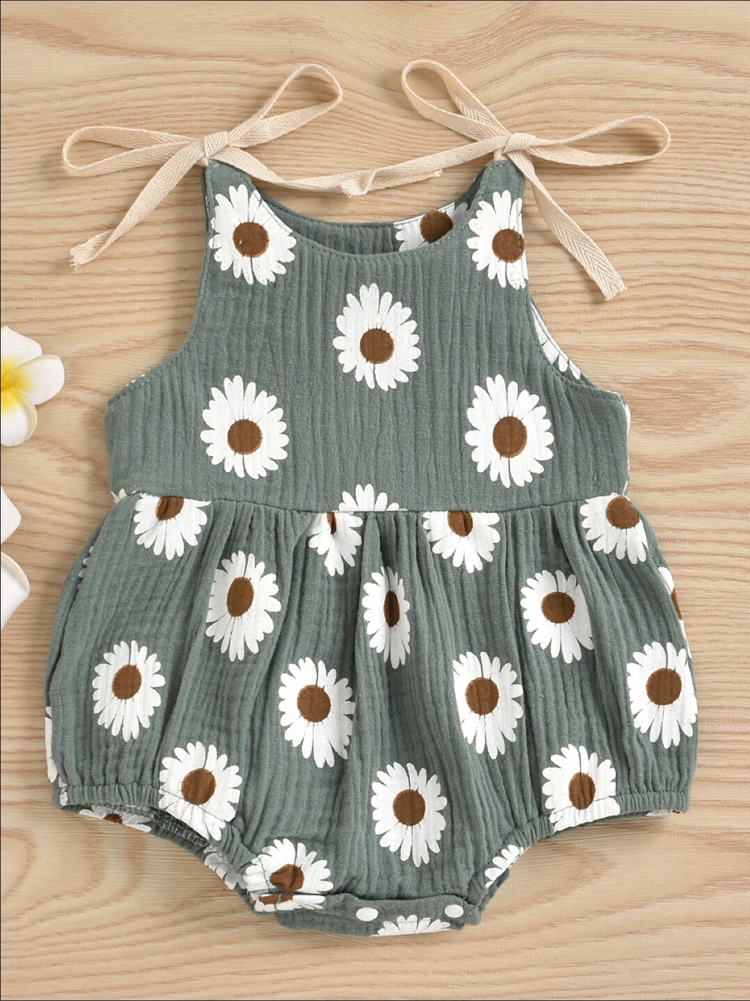 

StyleCast Infant Girls Printed Sleeveless Bodysuit, Turquoise blue