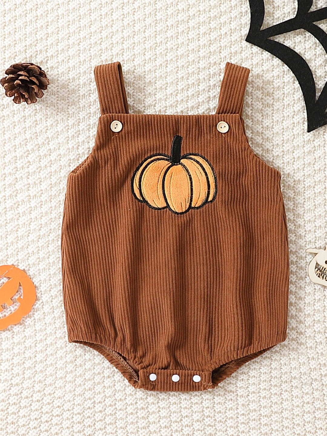 

StyleCast Infant Girls Printed Sleeveless Bodysuit, Brown