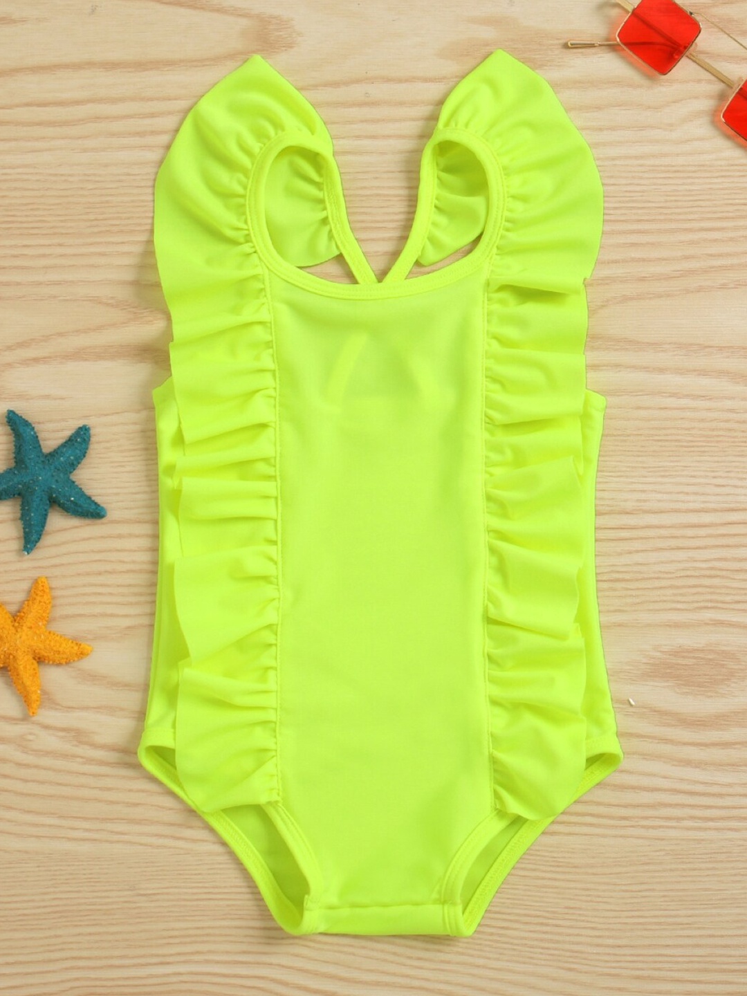

StyleCast Infant Girls Green Sleeveless Bodysuit