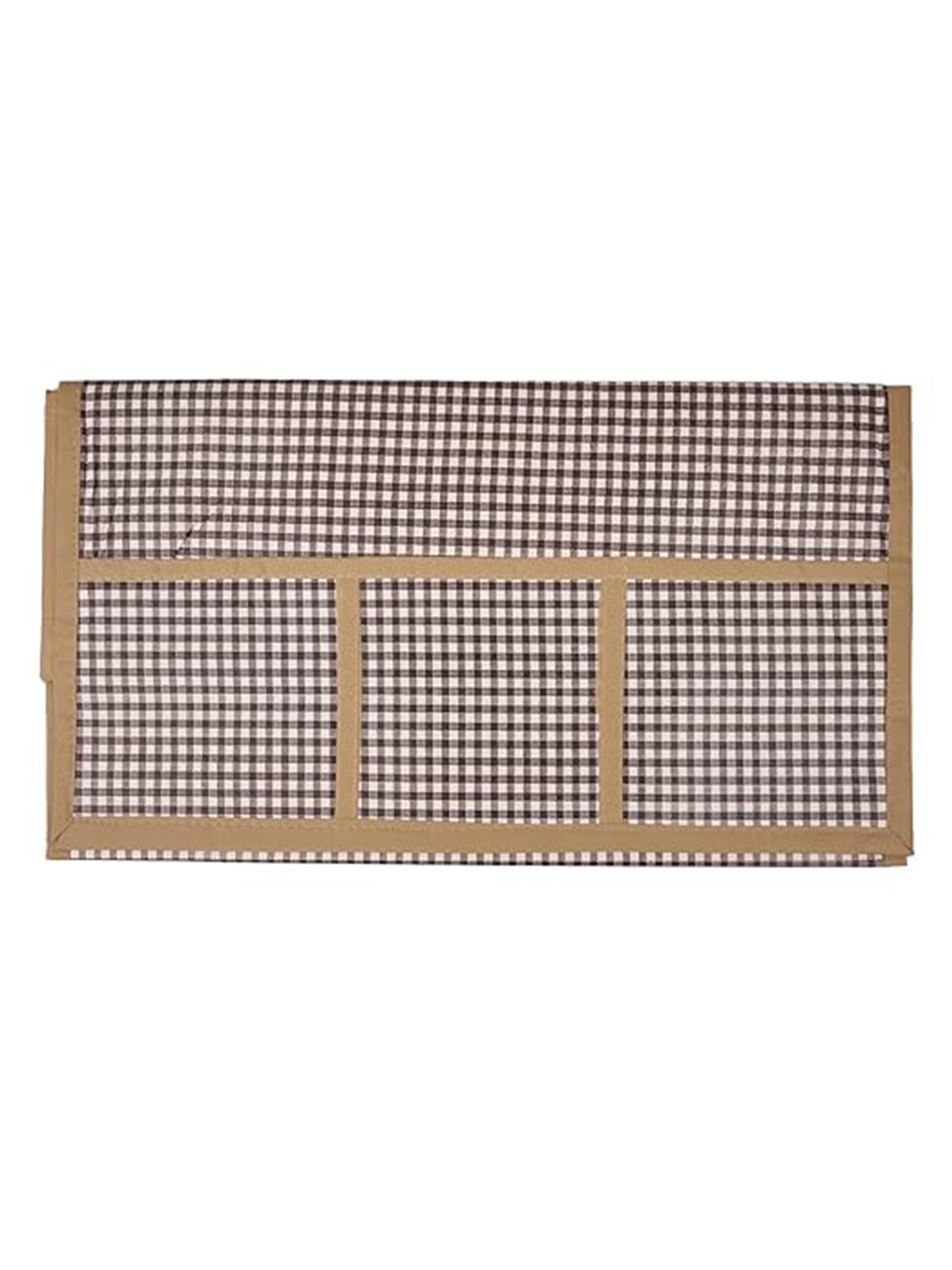

Dakshya Industries White & Brown 6-Pcs Printed Fridge Top Cover Handle Covers & Mats