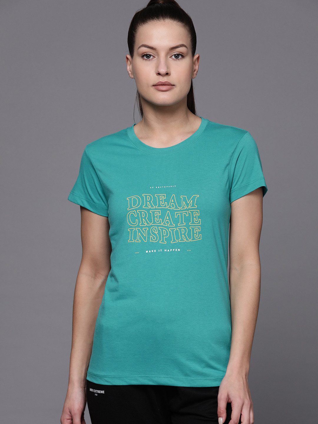 

HRX by Hrithik Roshan Printed Lifestyle T-shirt, Blue