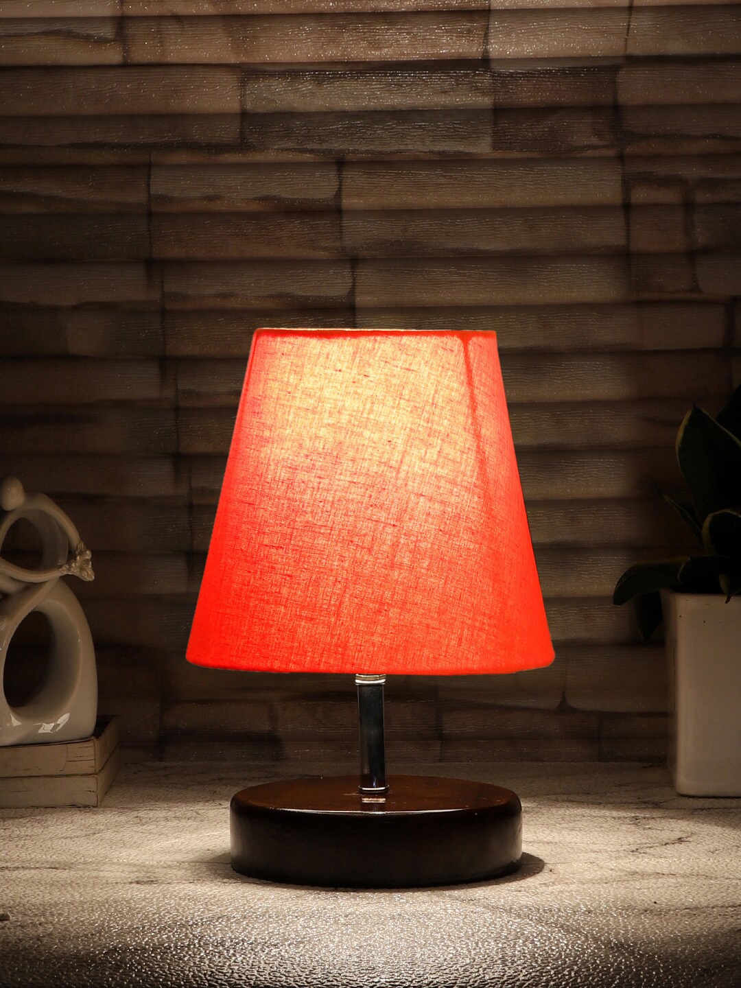 

Devansh Orange Textured Table Lamp