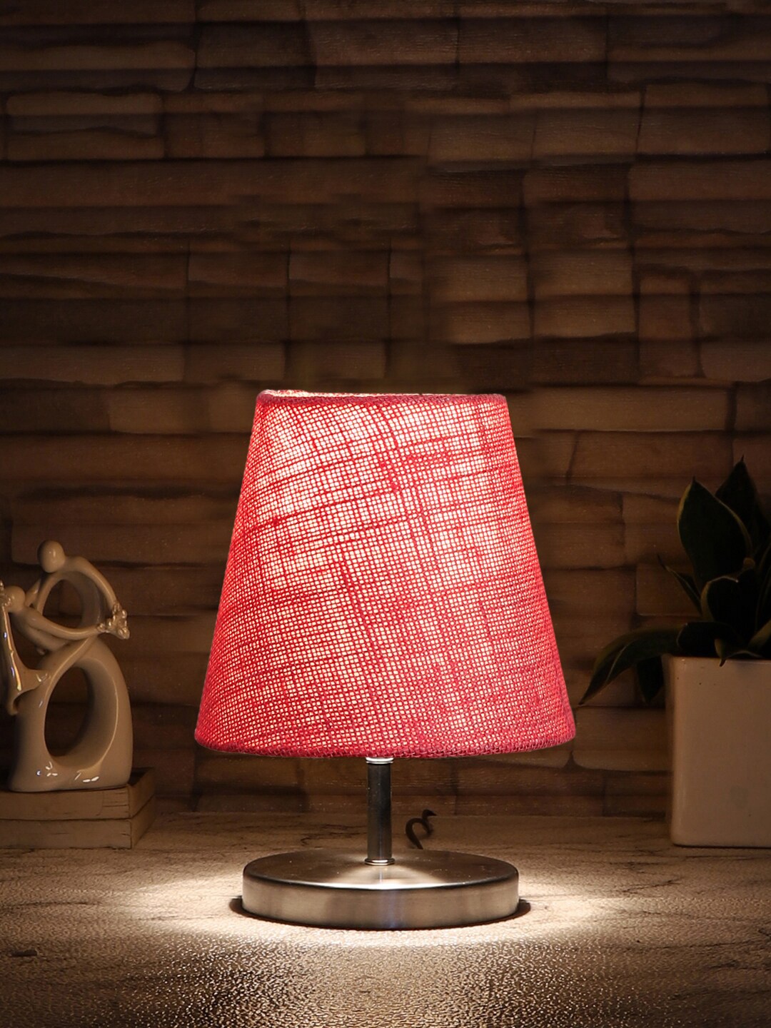 

Devansh Pink Textured Table Lamp