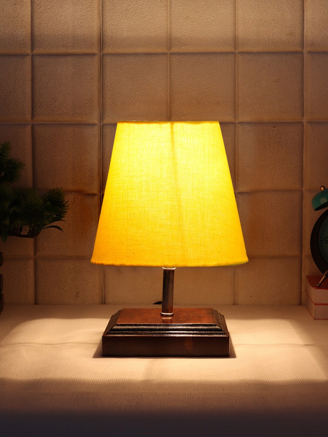 

Devansh Yellow Frustum Table Lamp