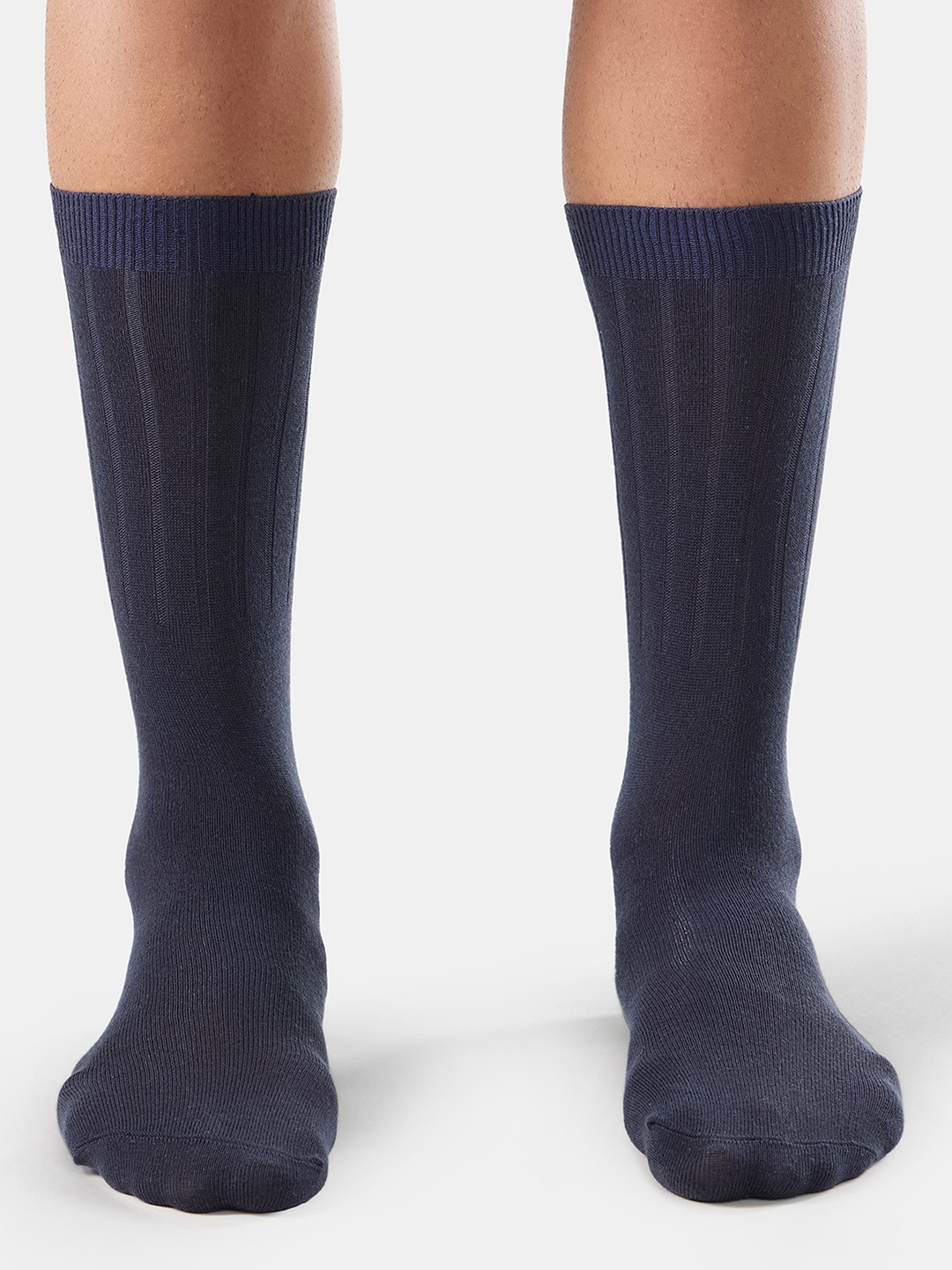 

Jockey Blended Modal Stretch Crew Length Thermal Socks With StayFresh Treatment-7105, Navy blue