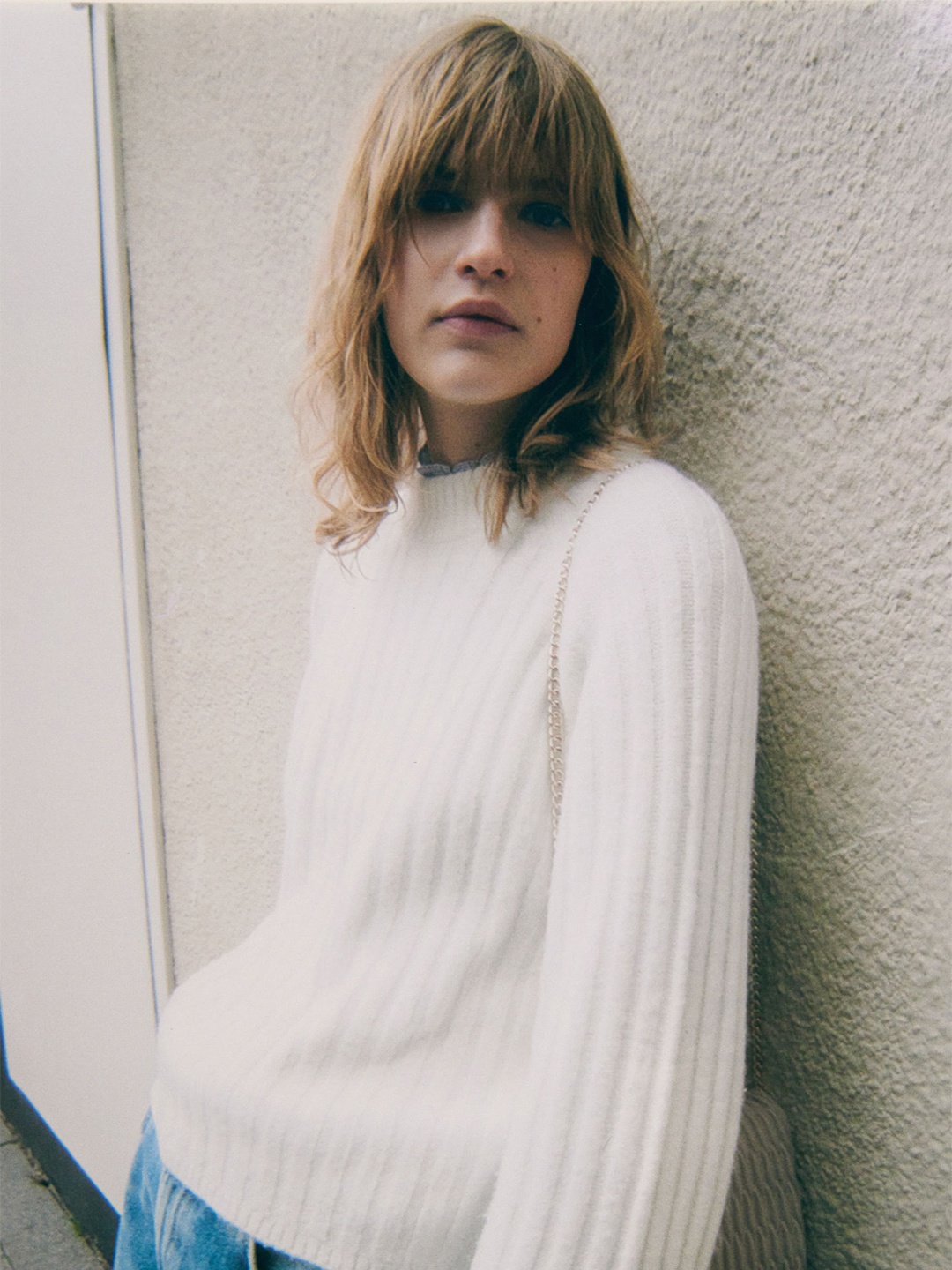 

H&M Rib-Knit Jumper, White