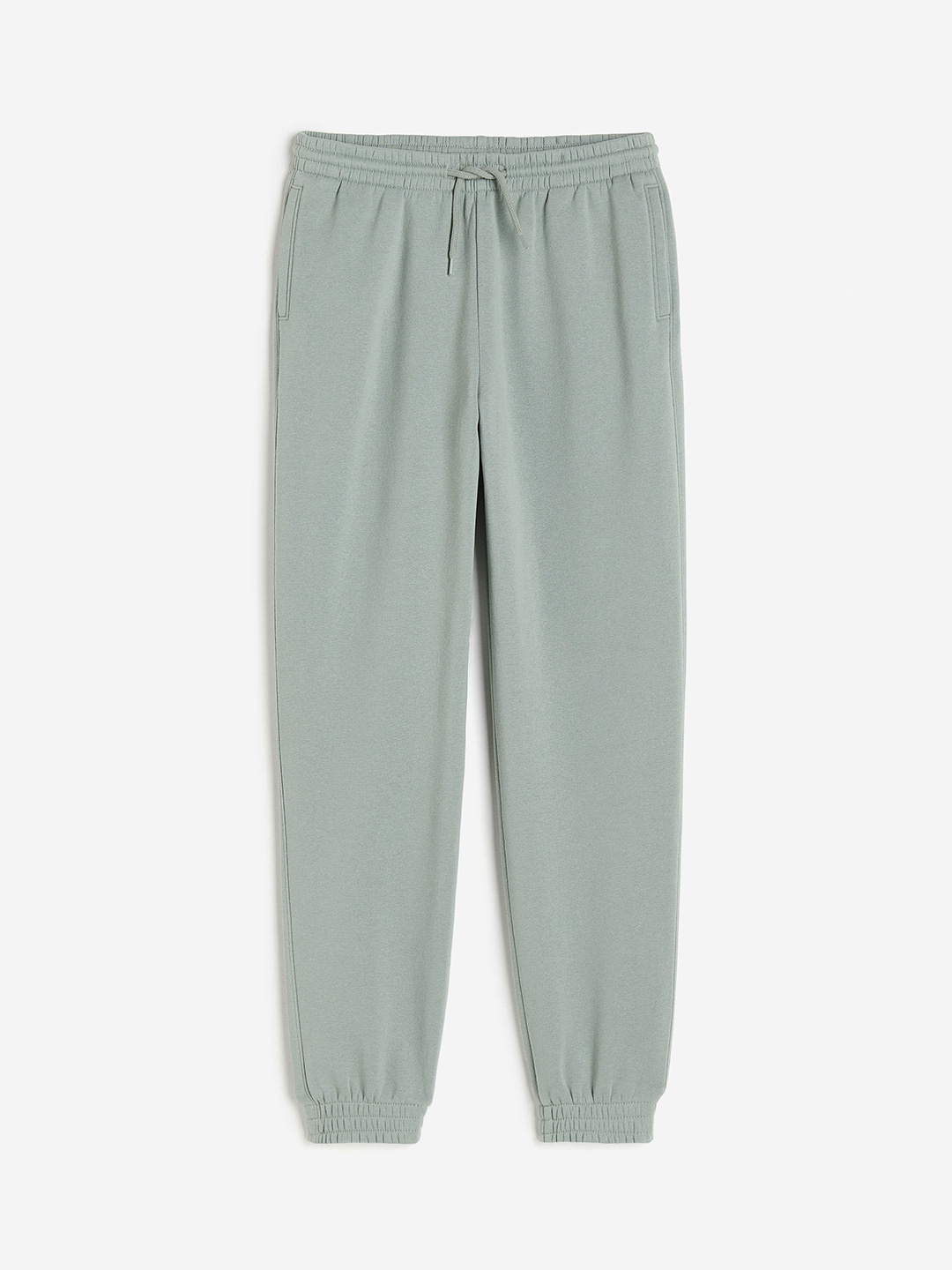 

H&M Women High-Waisted Joggers, Sea green