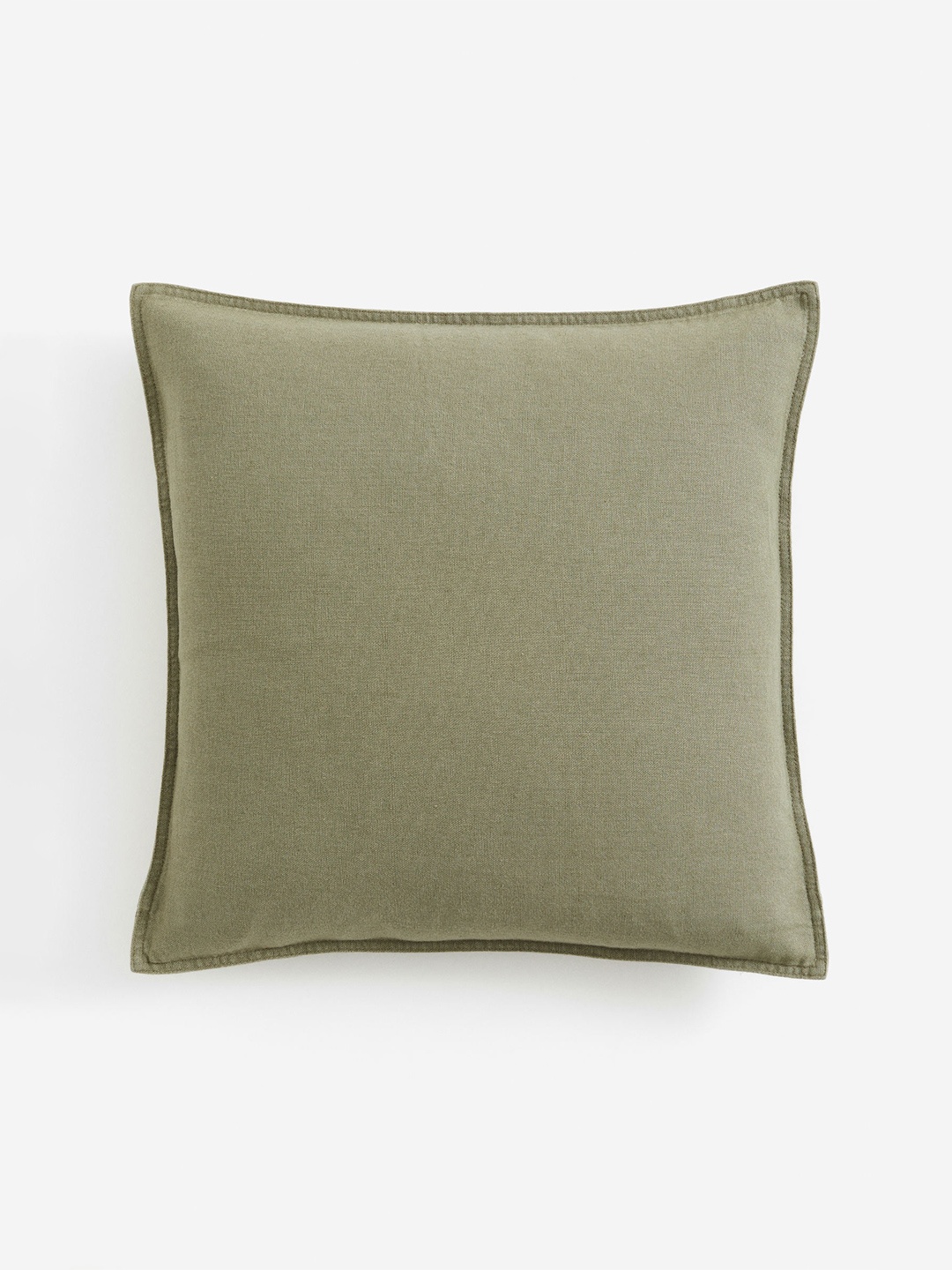 

H&M Green Linen-Blend Cushion Cover