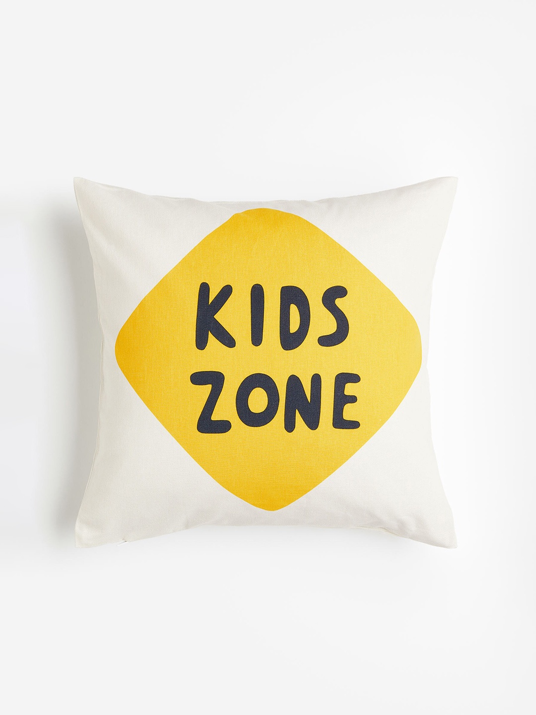 

H&M Boys White Spotted Cotton Cushion Cover