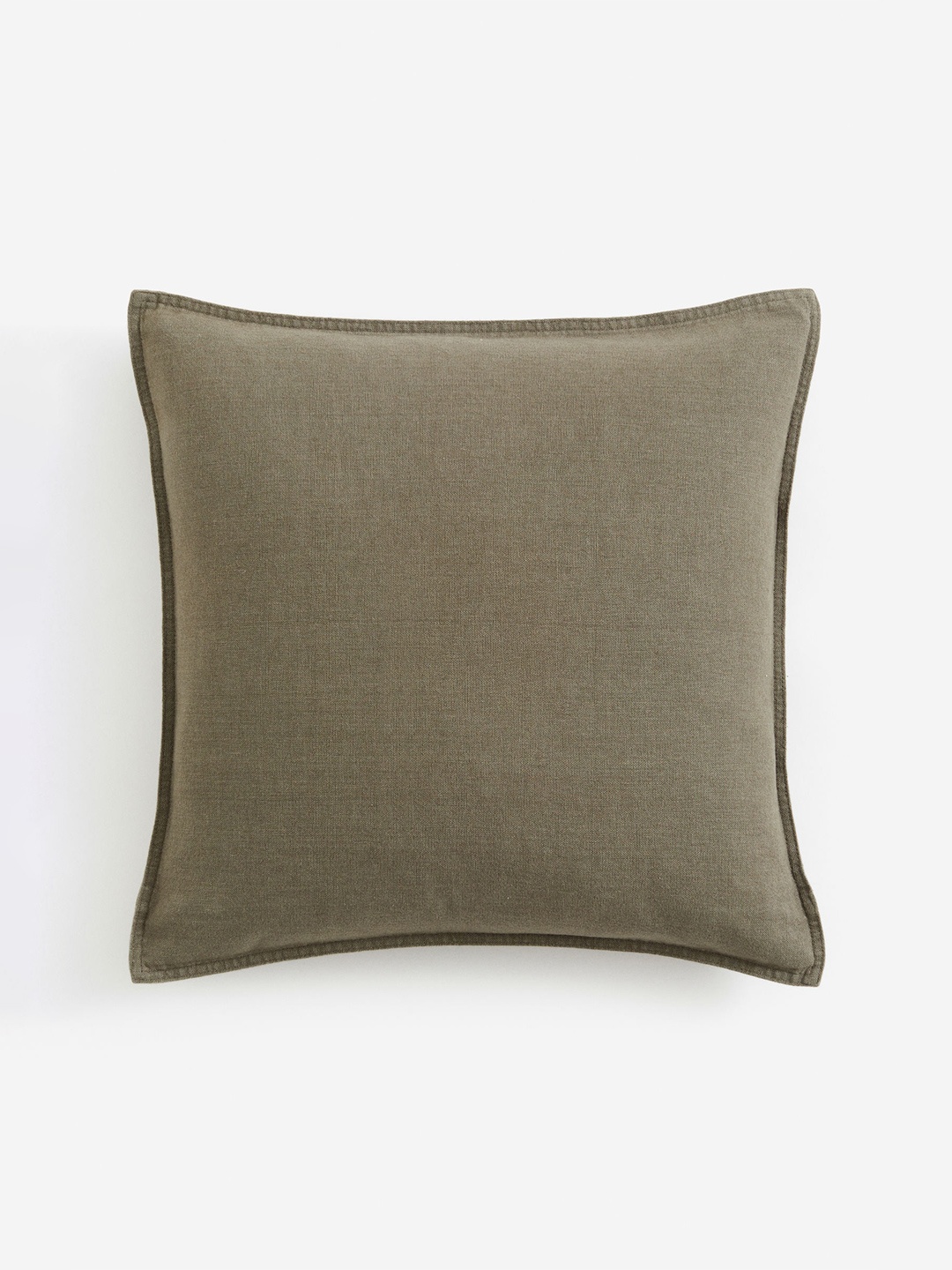 

H&M Green Linen-Blend Cushion Cover