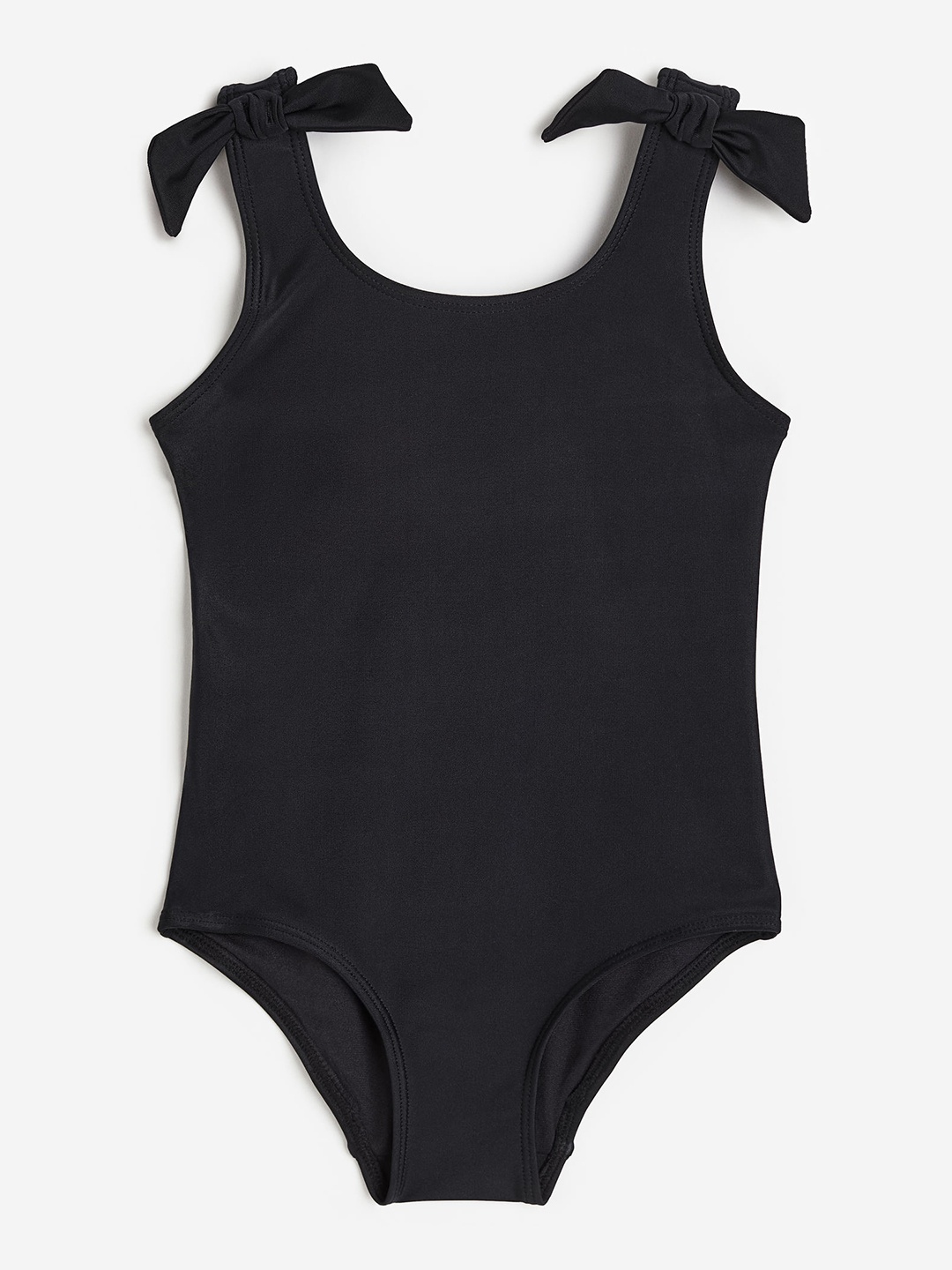 

H&M Girls Patterned Swimsuit, Black