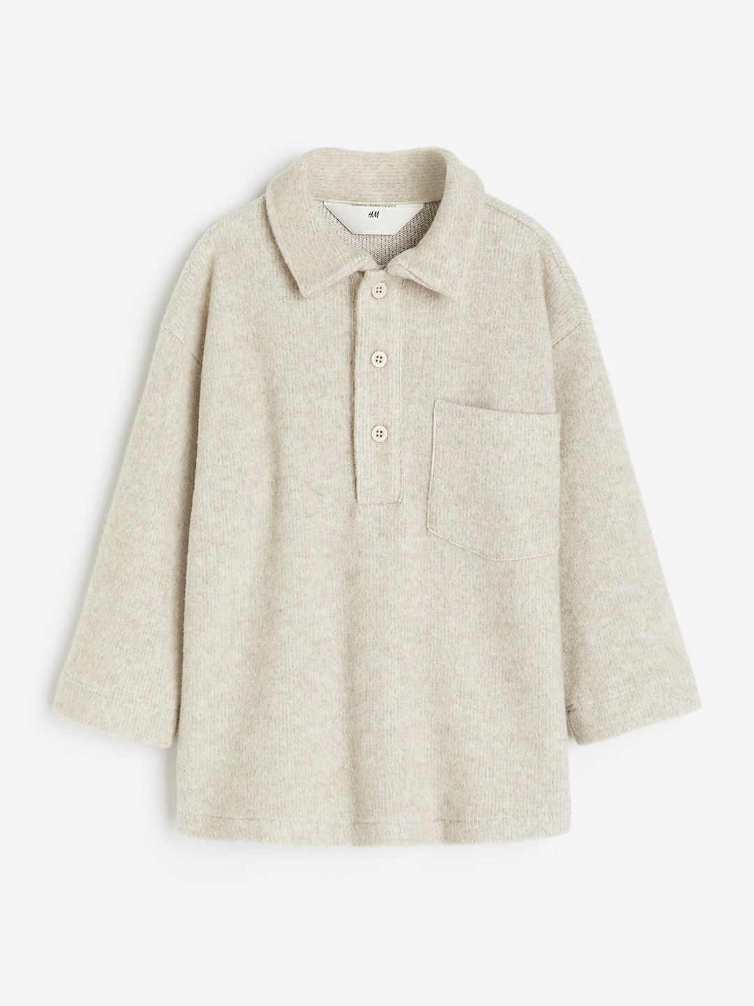 

H&M Boys Polo jumper, Beige