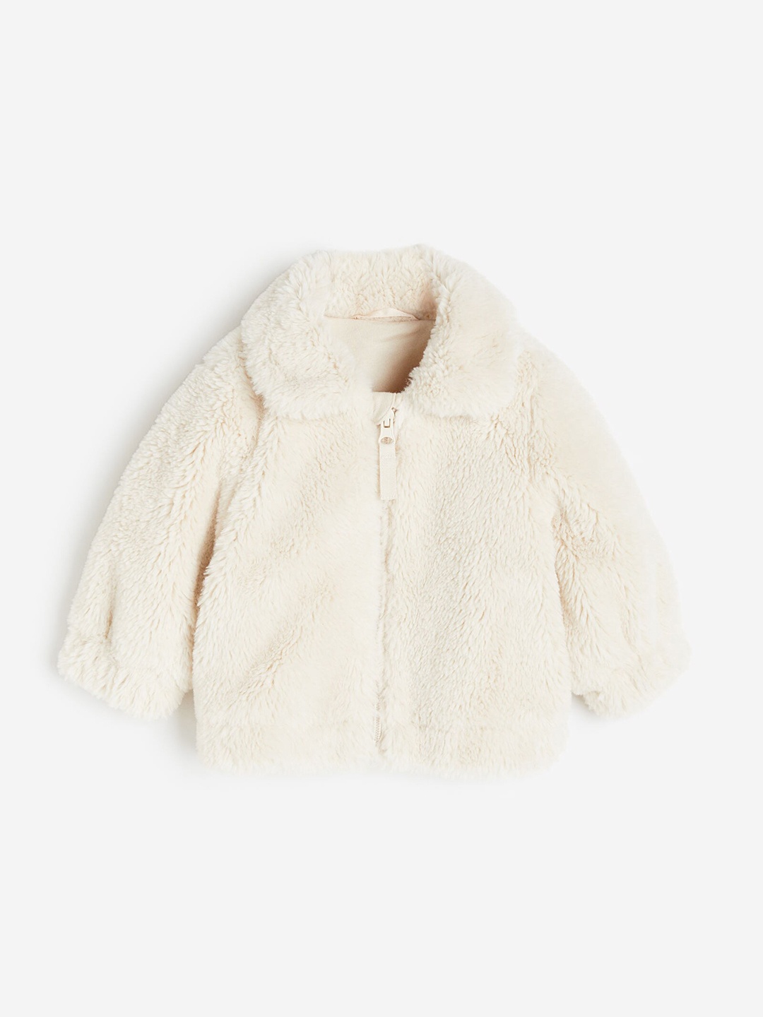 

H&M Boys Fluffy Jacket, White