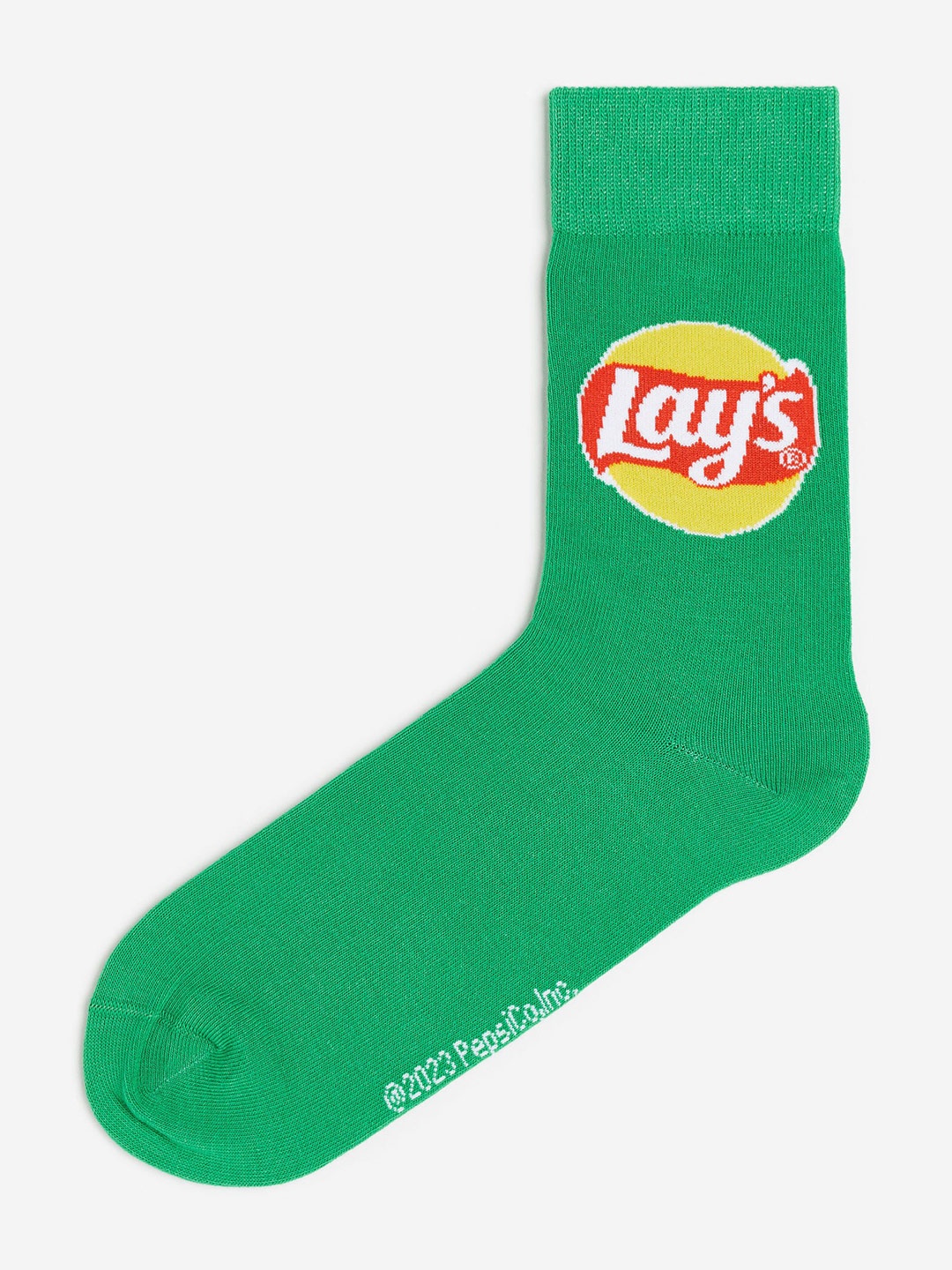 

H&M Men Motif-Detail Socks, Green