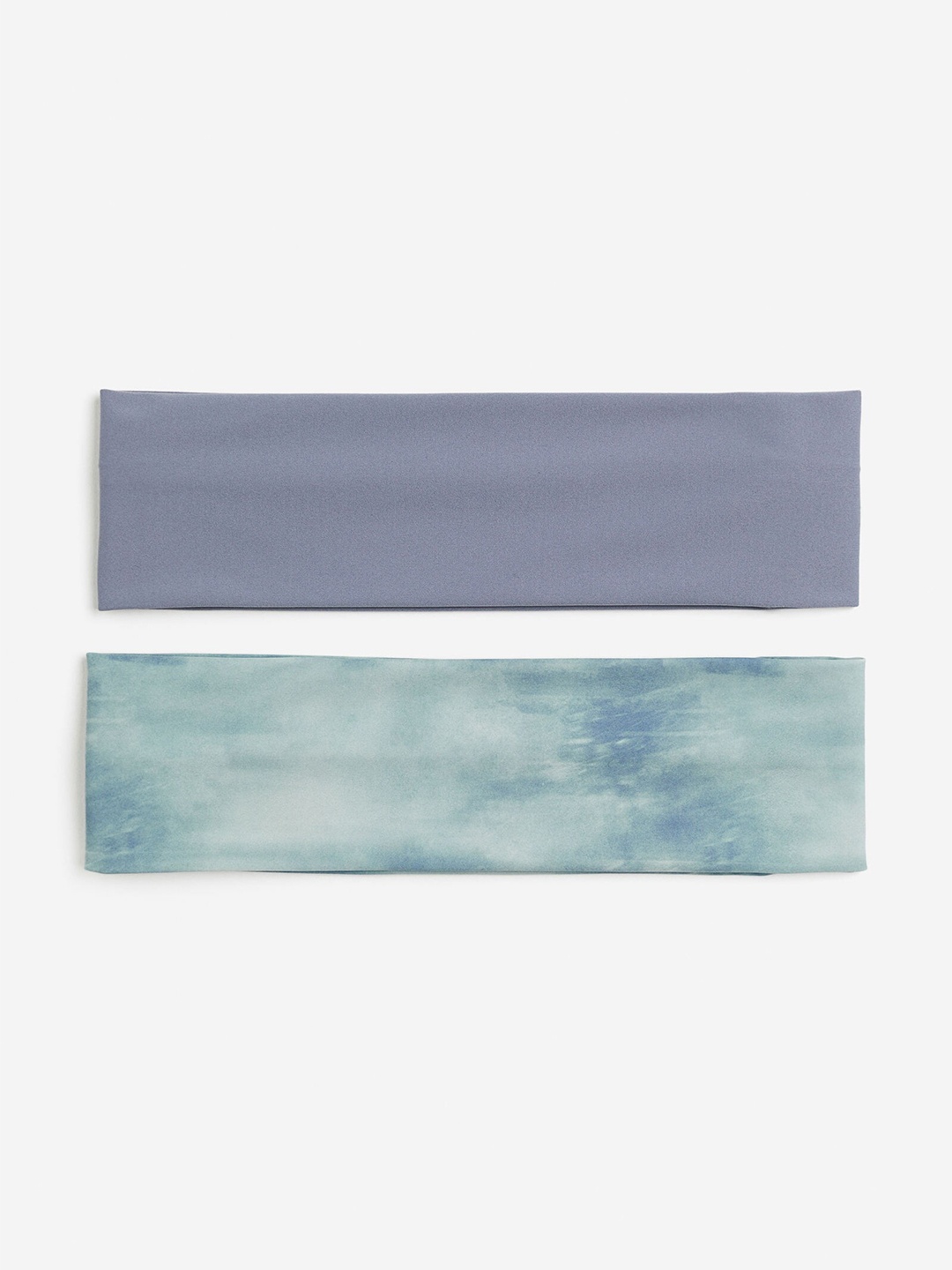 

H&M 2-Pack Jersey Headbands, Blue