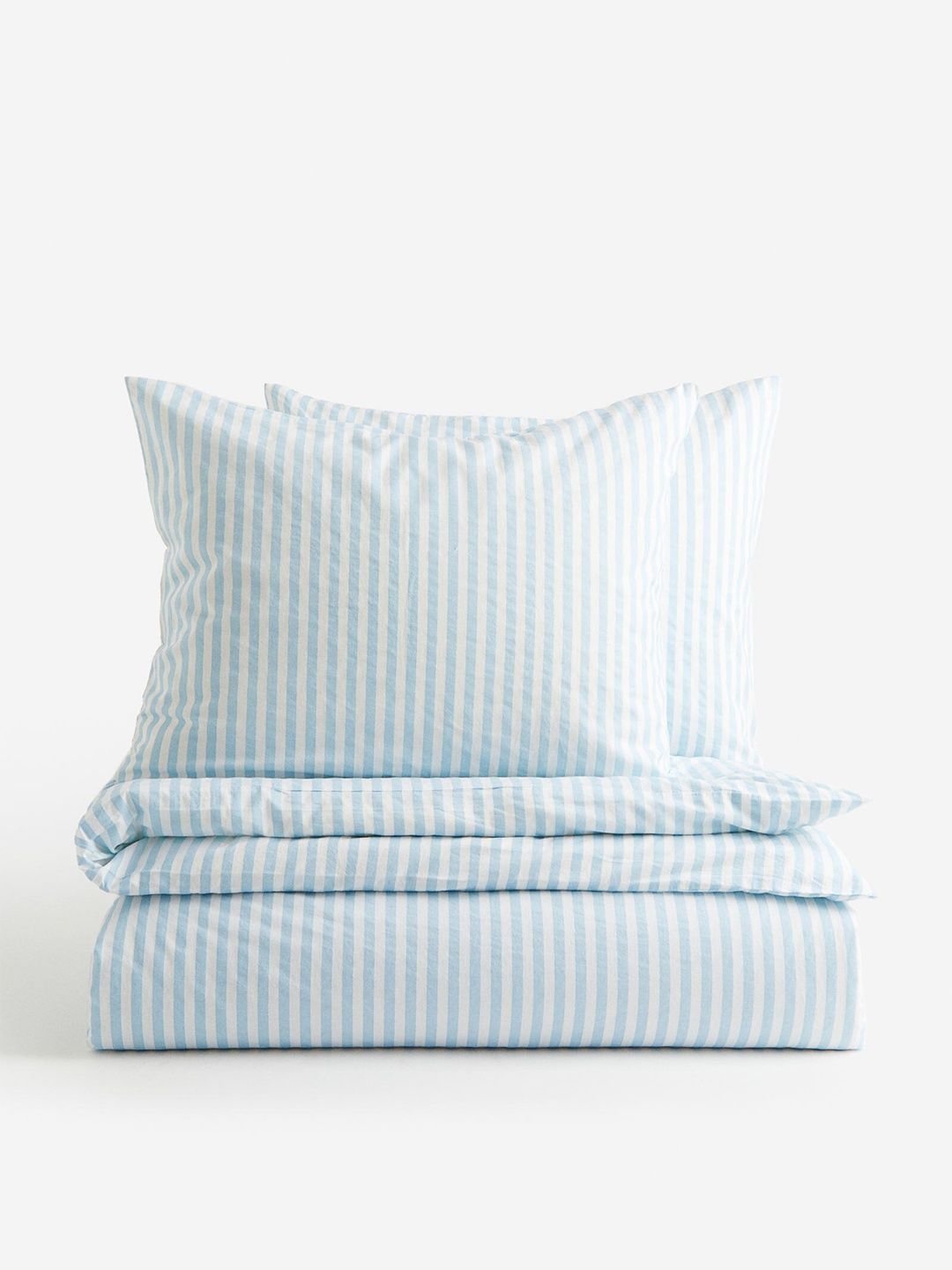 

H&M Blue Cotton Double King Duvet Cover Set