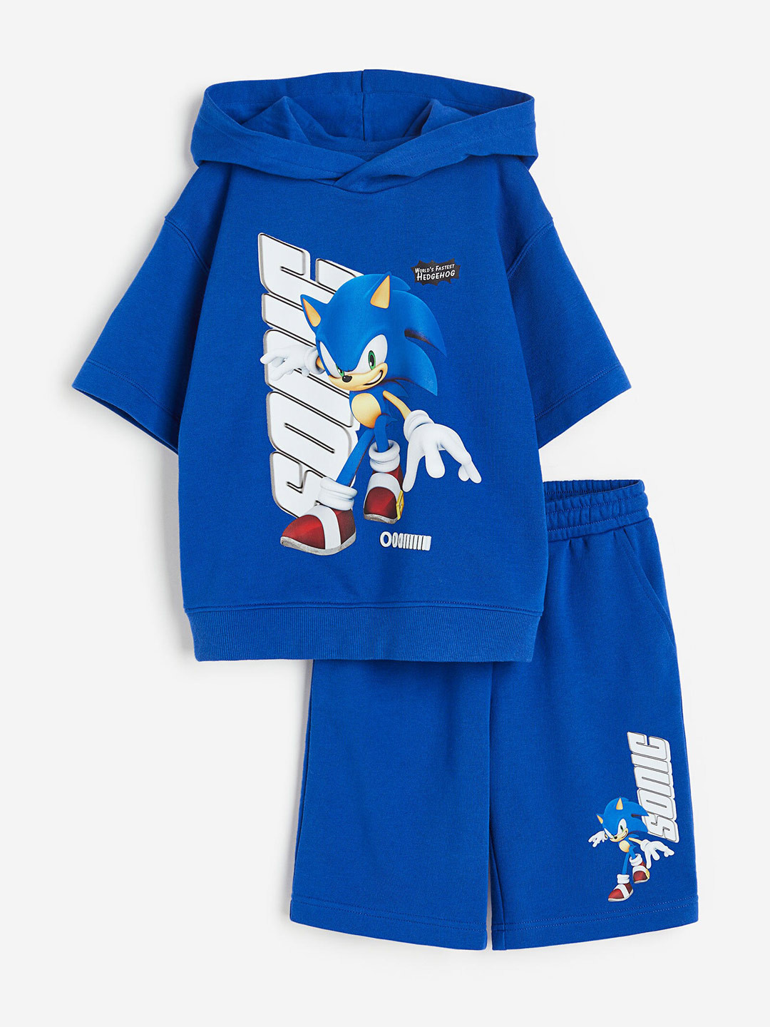 

H&M Boys 2-Piece Printed Sweatshirt Set, Blue