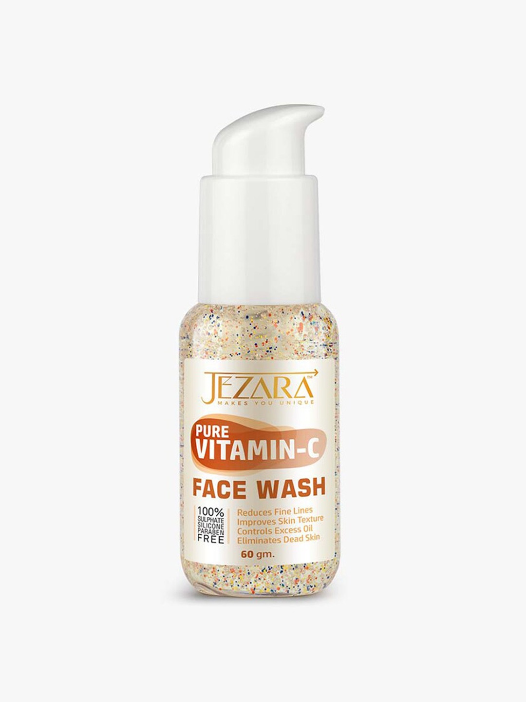 

JEZARA Pure Vitamin C Face Wash & Helps Reduce Pimples - 60 gm, White