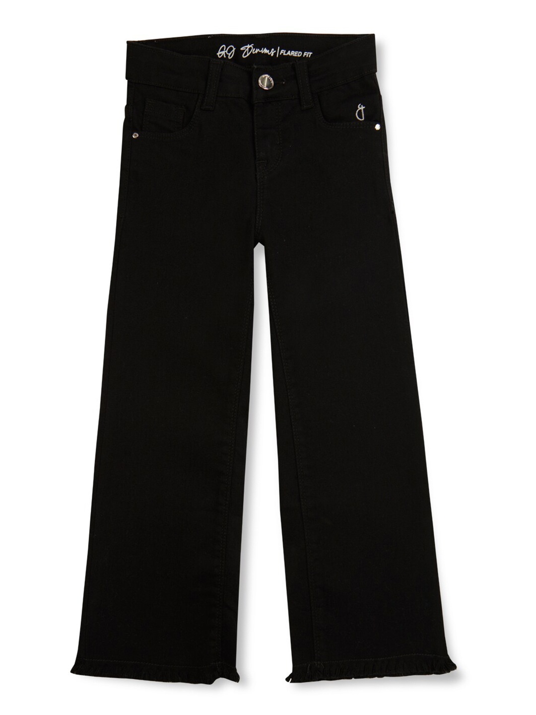 

Gini and Jony Infant Girls Mid-Rise Clean Look Jeans, Black