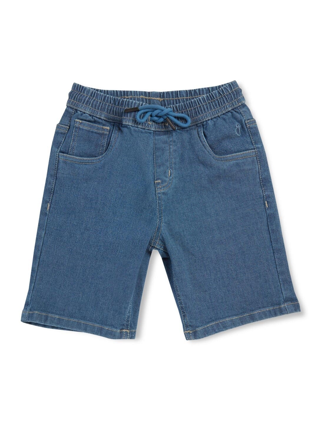 

Gini and Jony Boys Mid-Rise Denim Shorts, Blue