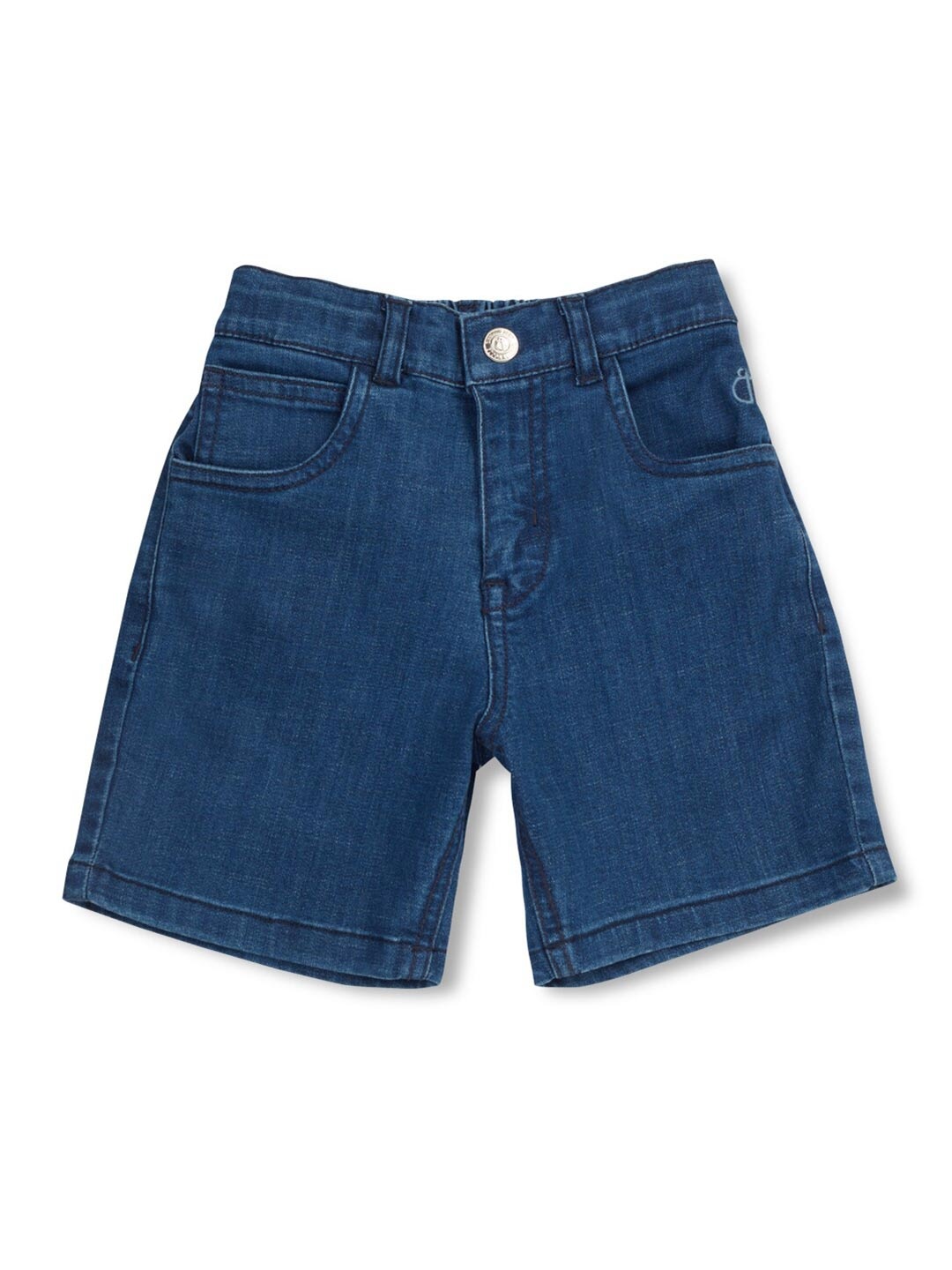 

Gini and Jony Boys Mid-Rise Denim Shorts, Blue