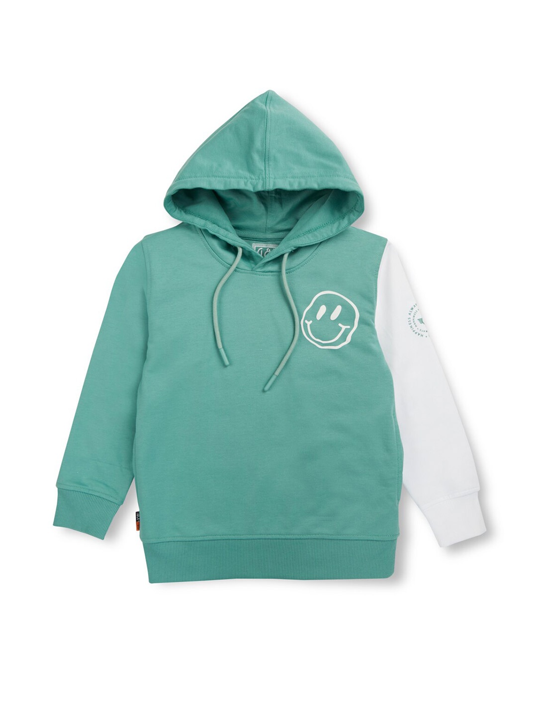 

Gini and Jony Boys Hooded Fleece Sweatshirt, Green