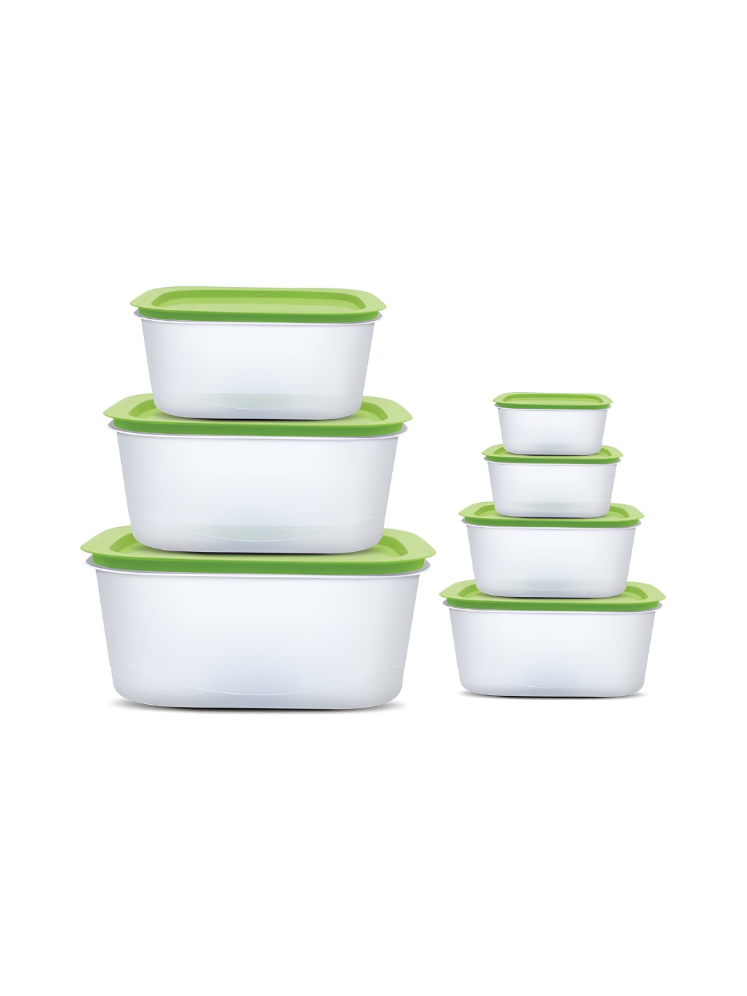 

Milton Green Set of 7 Nesto Plastic Food Containers
