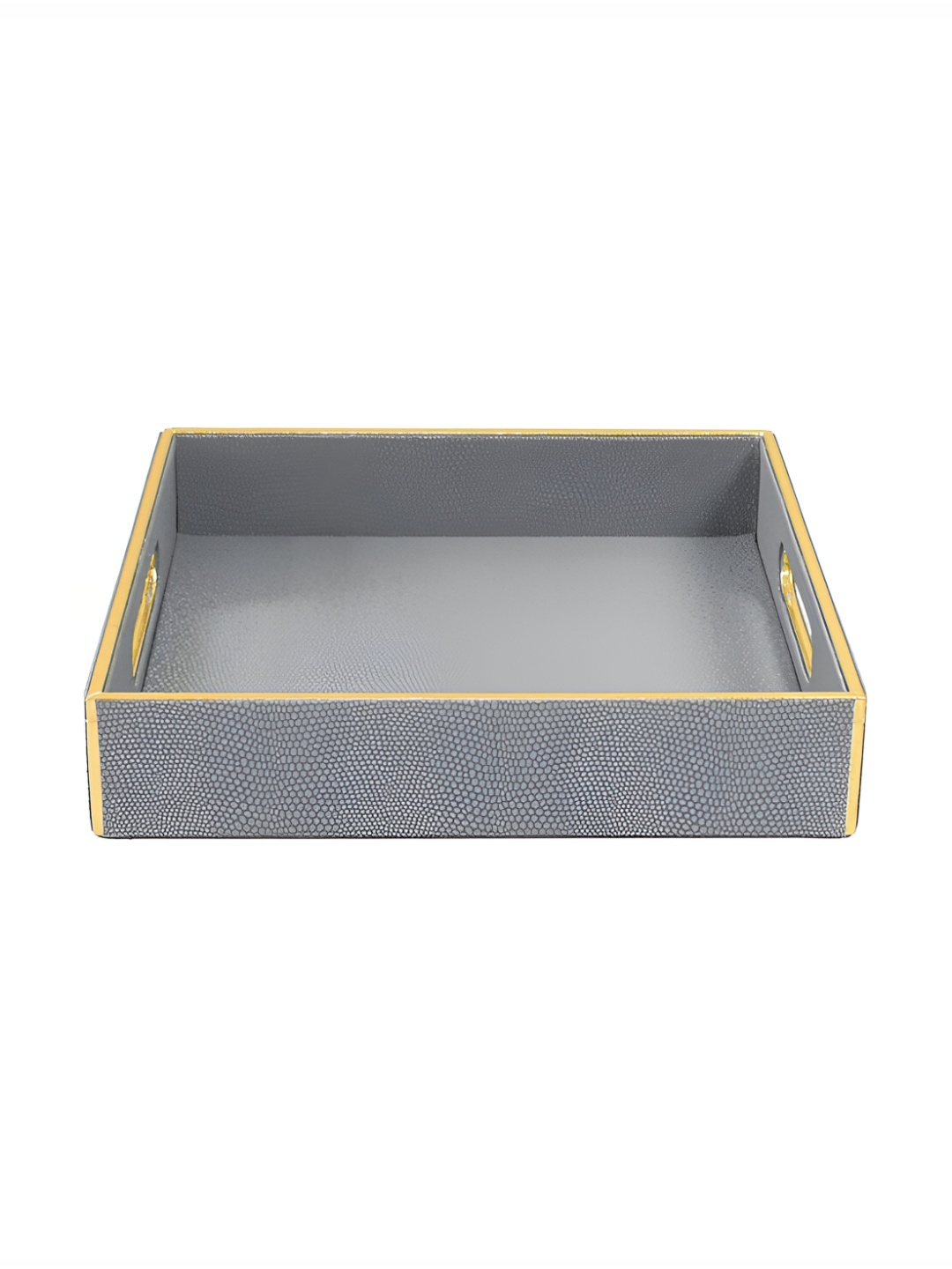 

ICHKAN Serpentine Grey Square Tray