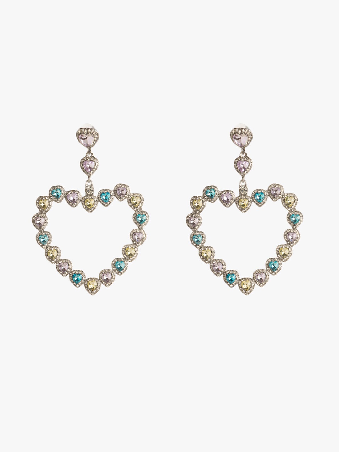 

Kazo Gold-Plated Heart Shaped Drop Earrings