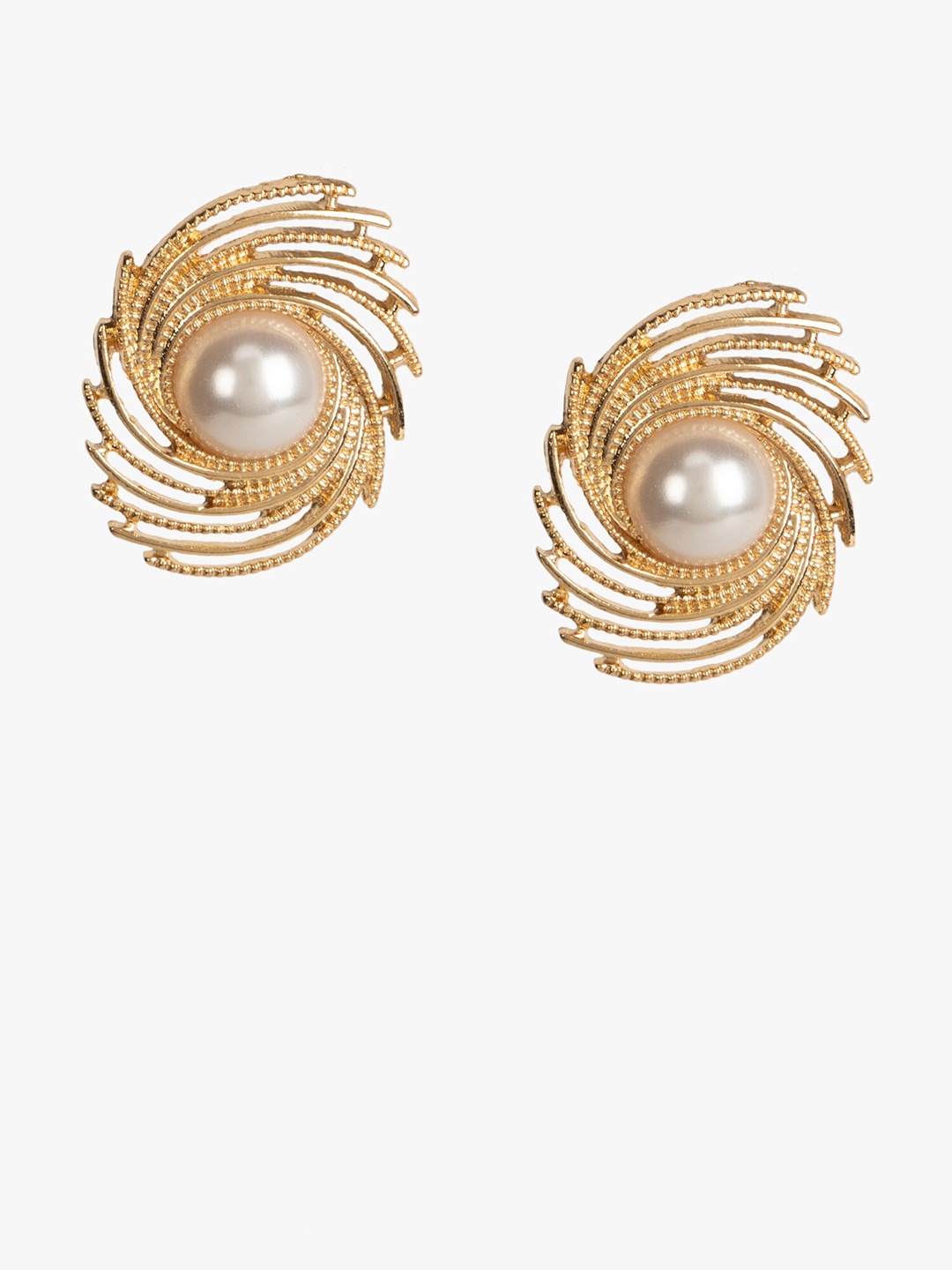 

Kazo Gold Plated Contemporary Studs