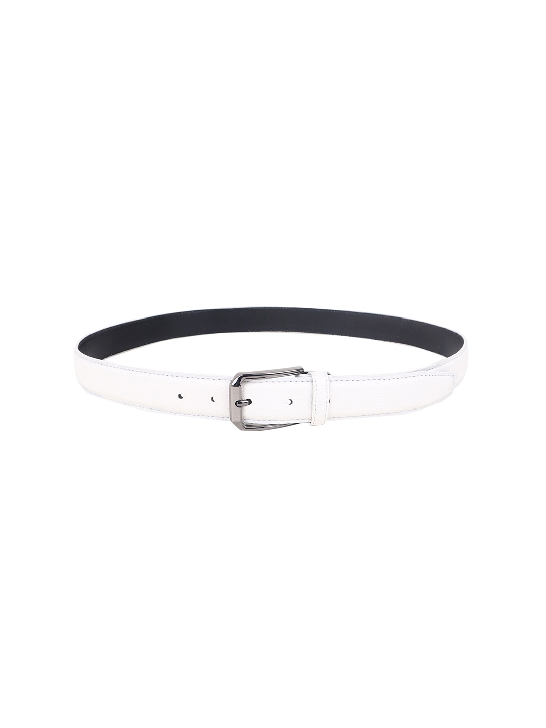 

Zacharias Men Wide Belt, White