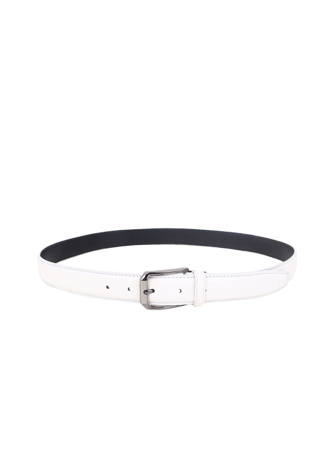 

Zacharias Men Wide Belt, White