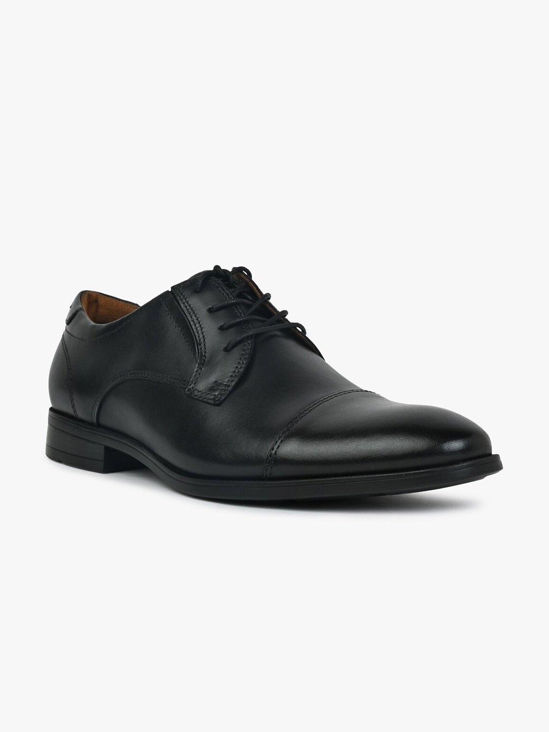 

ALDO Men Leather Formal Derbys, Black