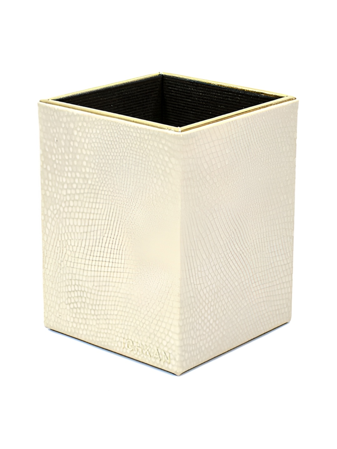 

ICHKAN Cream Textured Pen Holder