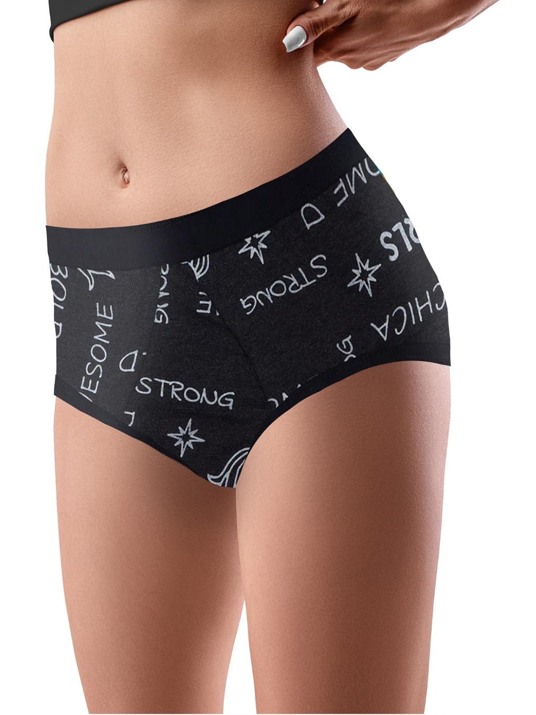 

Dchica Leakproof & Reusable Period Briefs DCPPDC9390/XXS, Black