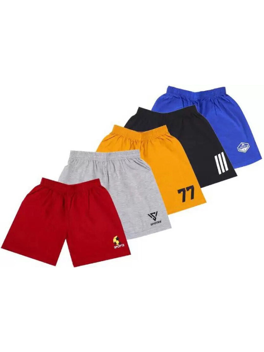 

BAESD Kids Pack Of 5 Assorted Shorts