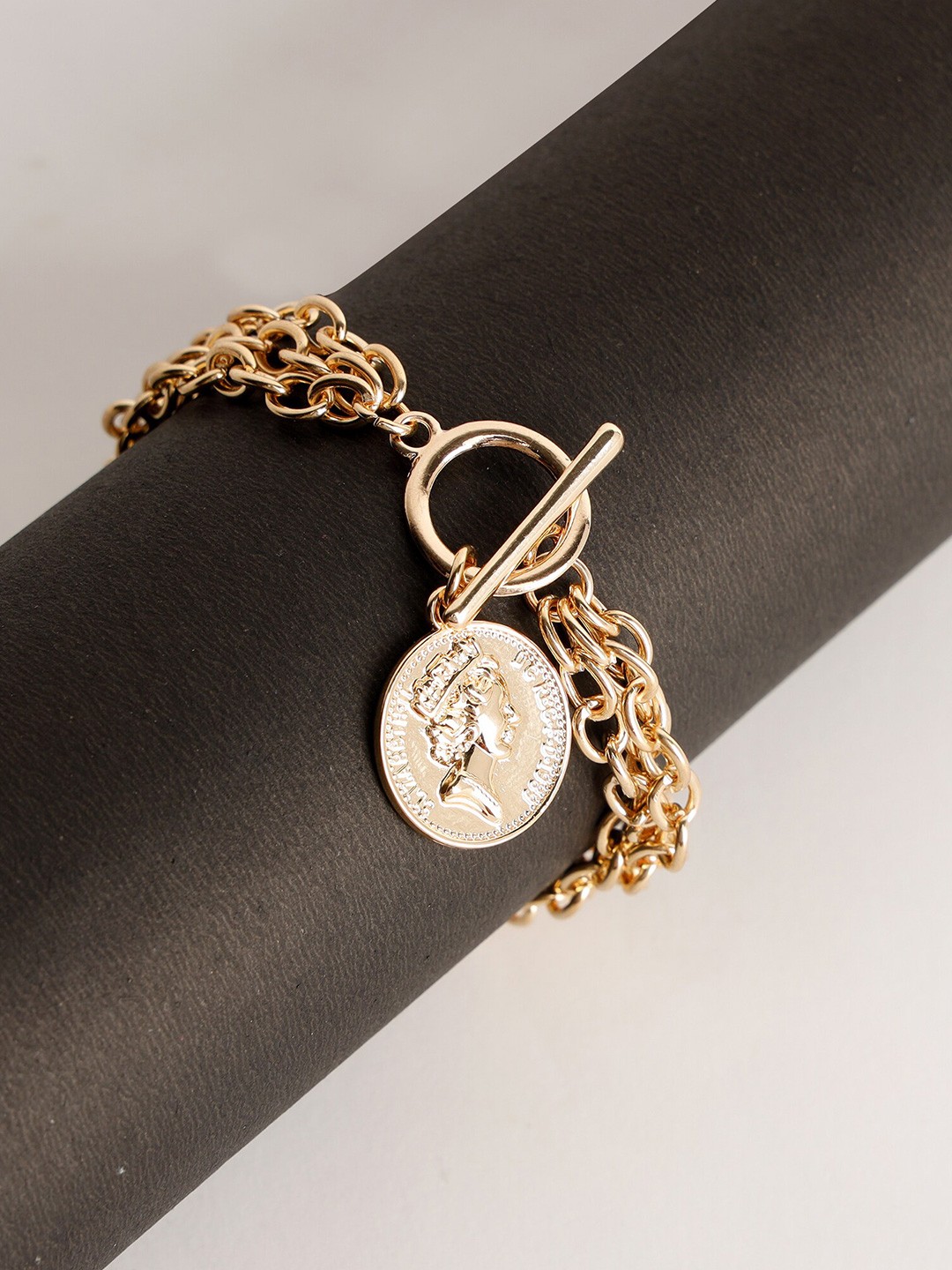 

Kazo Gold-Plated Bangle-Style Bracelet