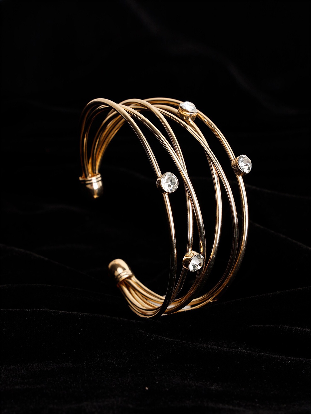 

Kazo Gold-Plated Cuff Bracelet
