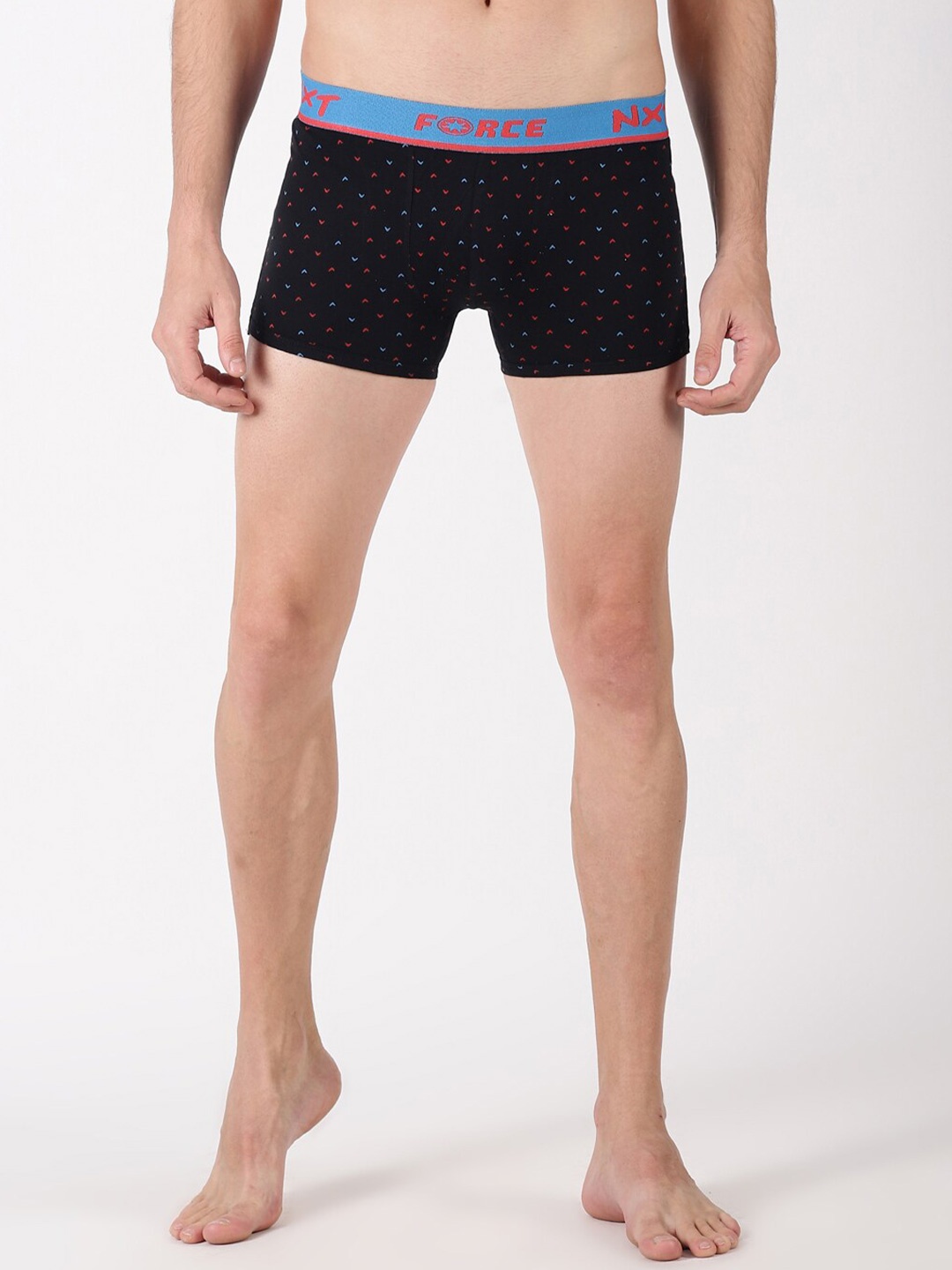

Force NXT Printed Cotton Trunks MNFF-136-PRINT3-PO1-PRINT3, Black