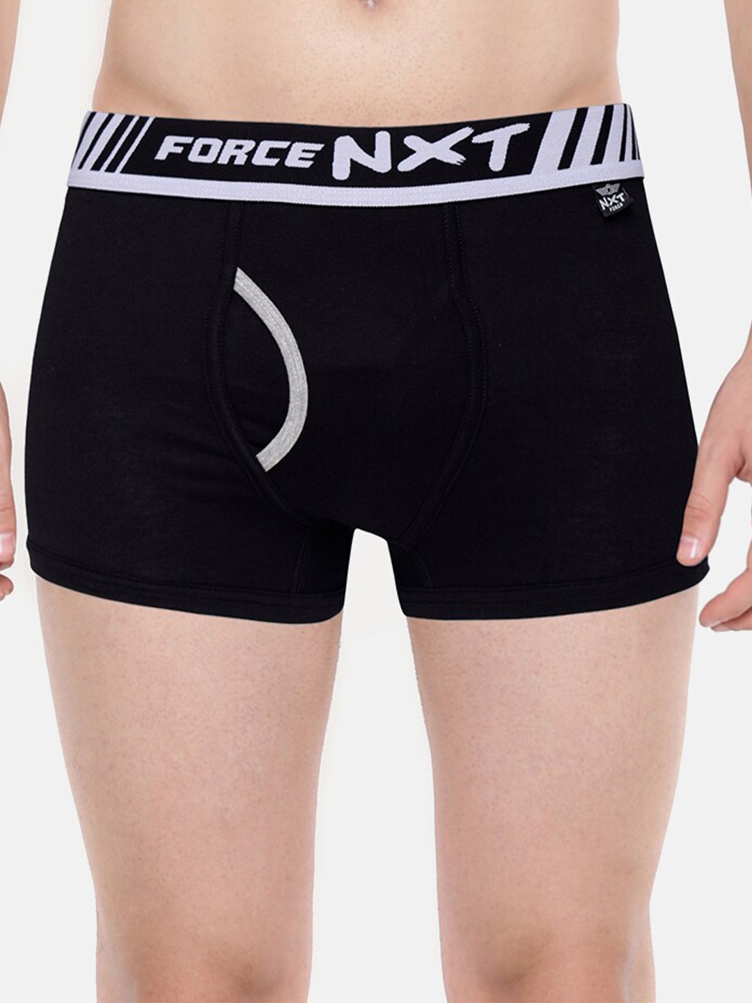 

Force NXT Solid Short Cotton Trunk MNFF-133-BLACK-PO1-BLACK