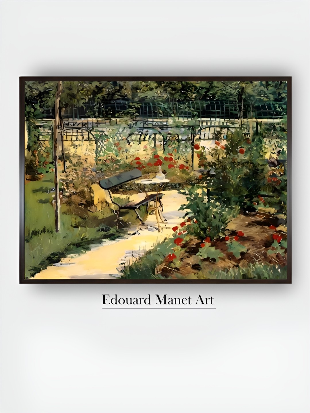 

The Art House Green Wooden Floral and Botanical Wall Paintings