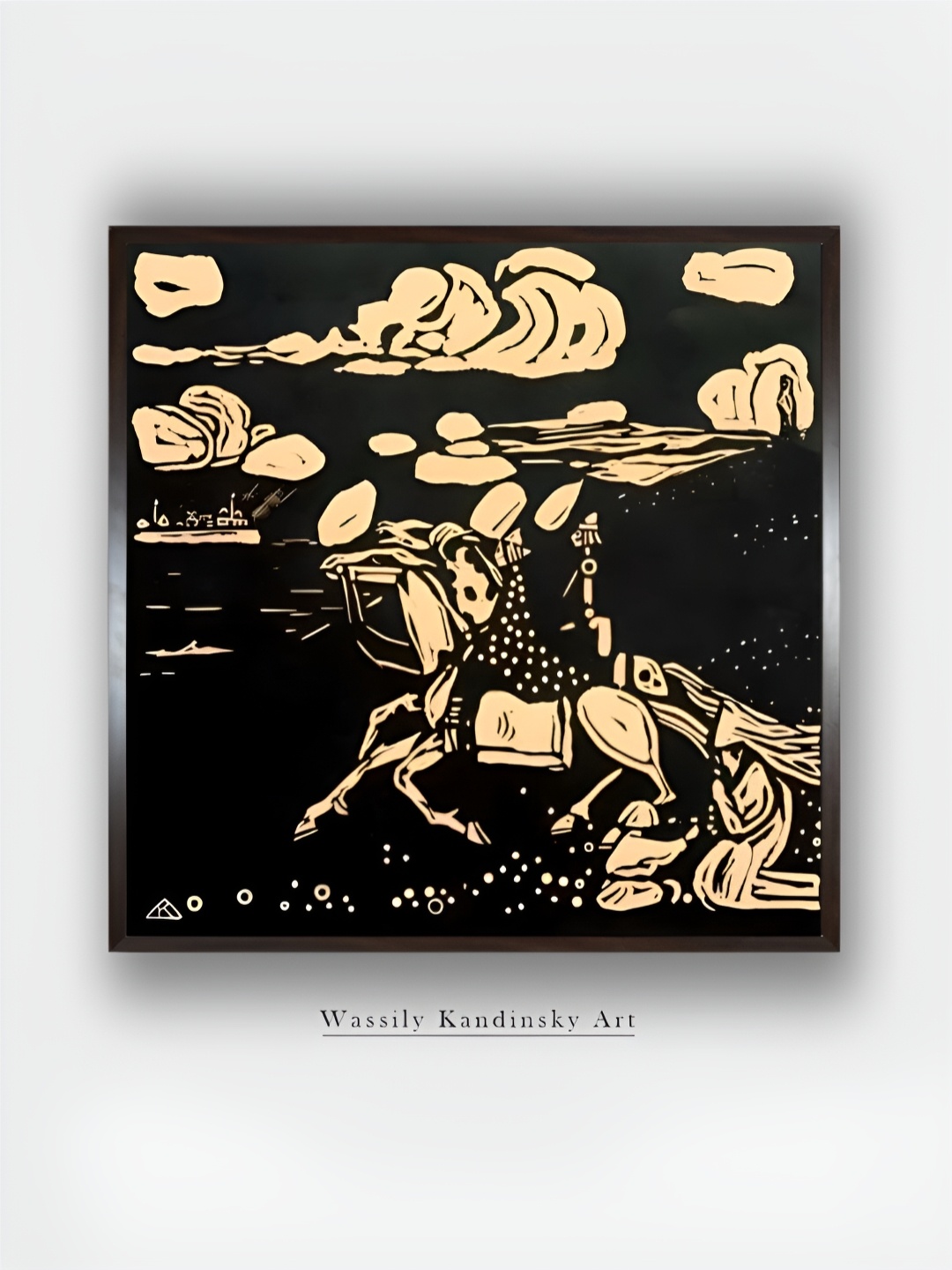 

The Art House Black Wooden Wall Paintings