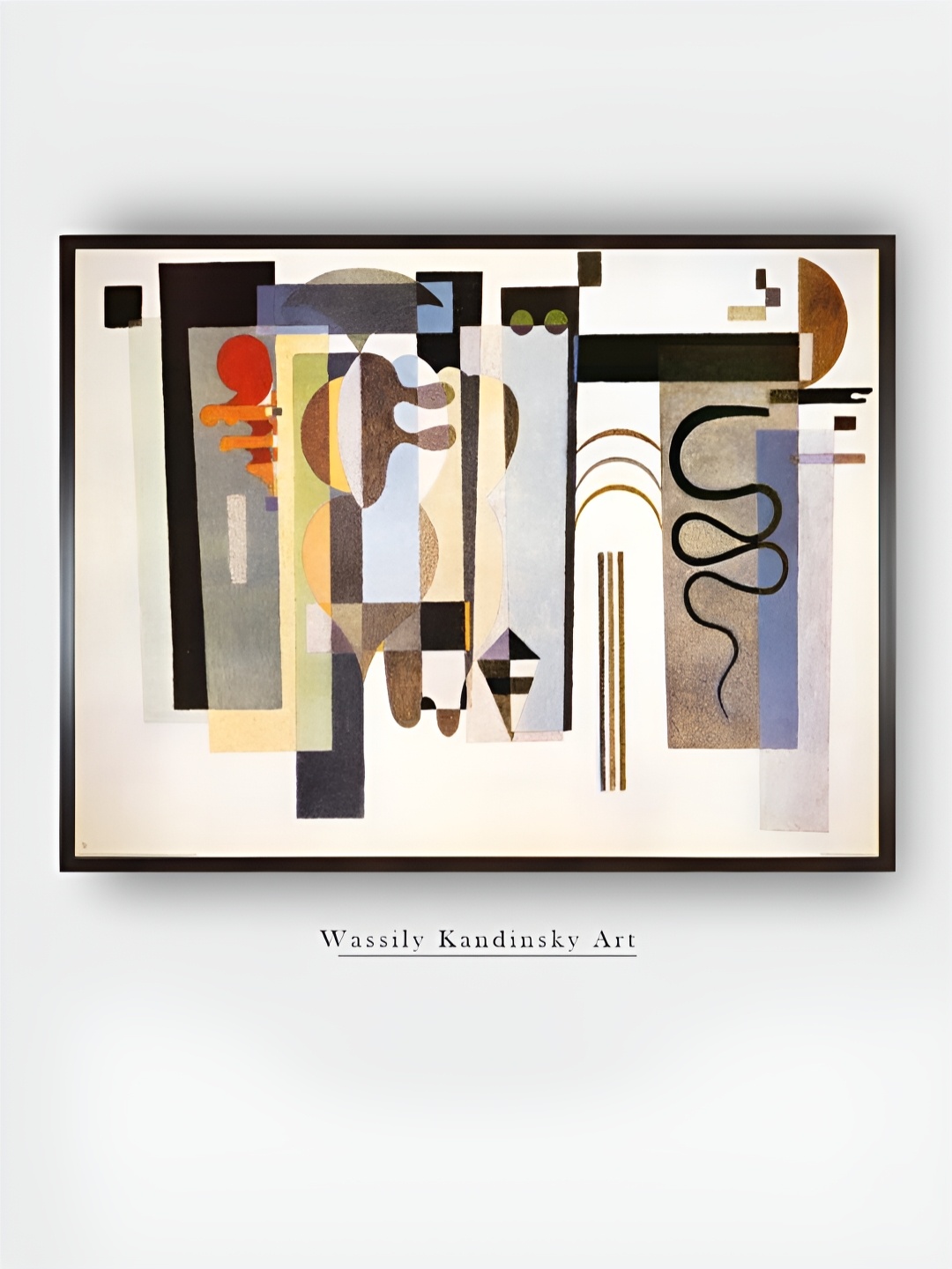 

The Art House White & Brown Wooden Wall Paintings