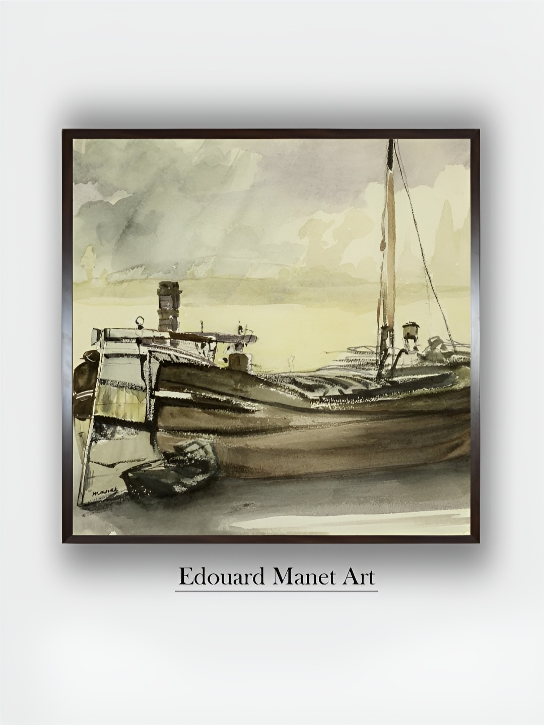 

The Art House Brown Wooden Wall Paintings