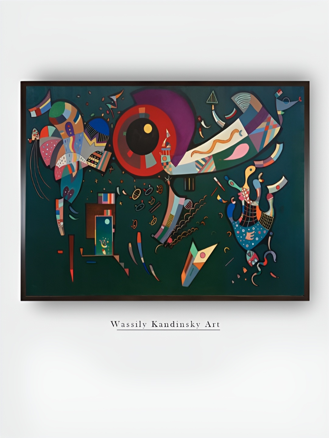 

The Art House Green Wooden Wall Paintings